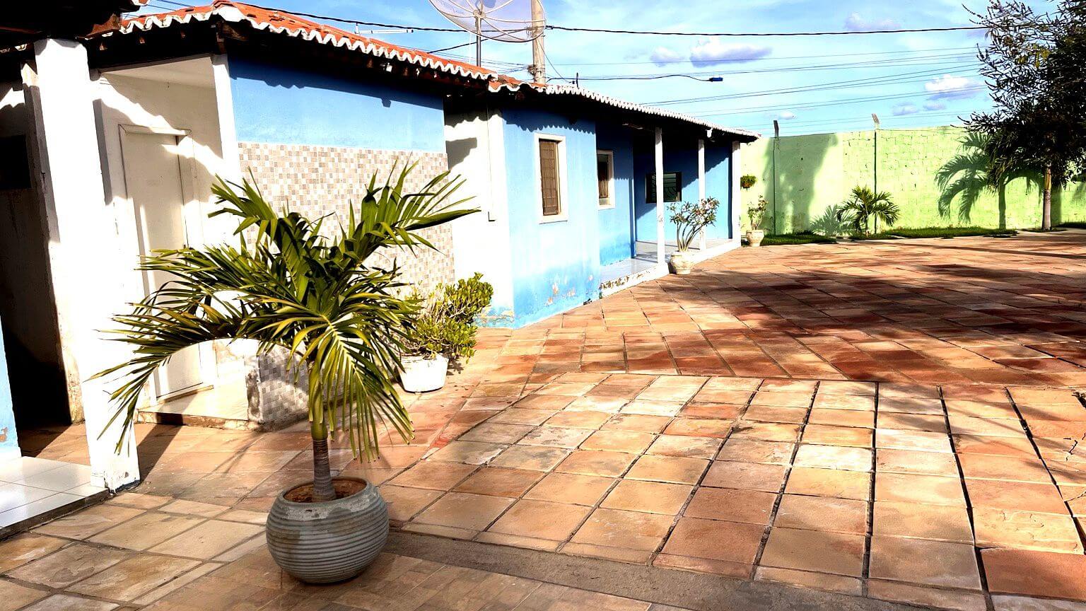 Pátio principal